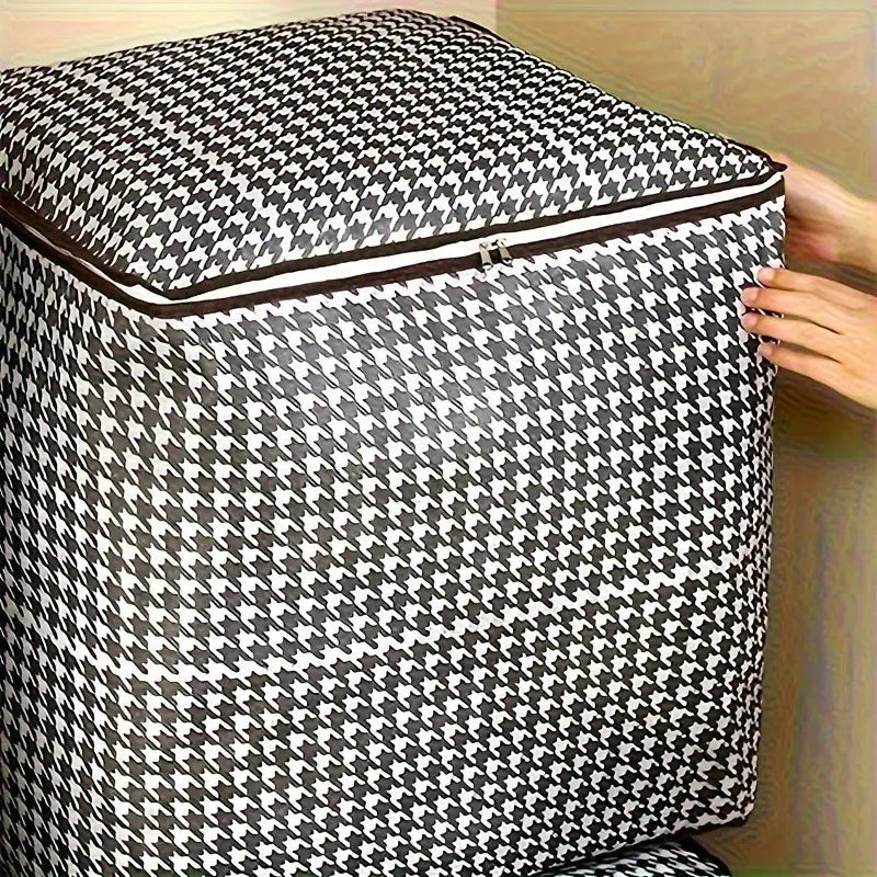 Foldable Bedroom Storage Box - Clothes and Quilt Organizer Dustproof Bag #1