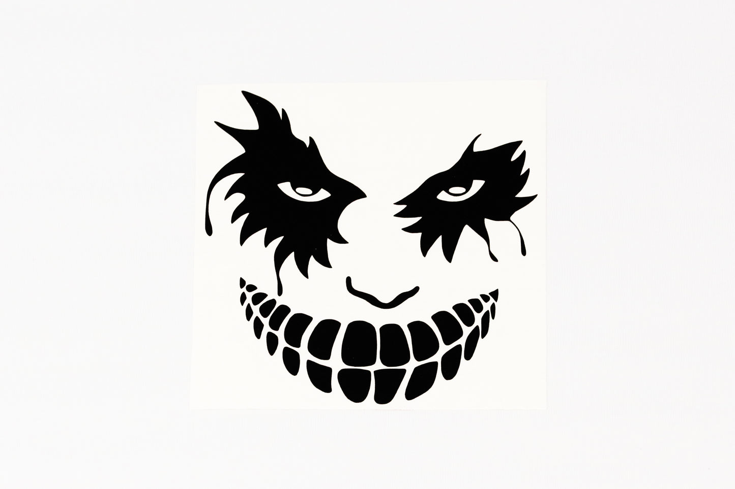 Scary Face Mask Funny Car Van Bumper Door Window Sticker Vinyl Decal #3 - klmarket.uk