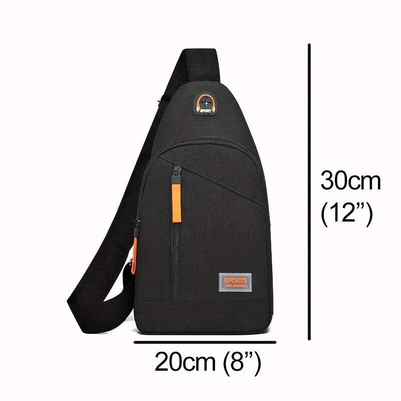 Small Chest Bag Men's And Women's New Fashion Outdoor Multi-functional #5 - klmarket.uk