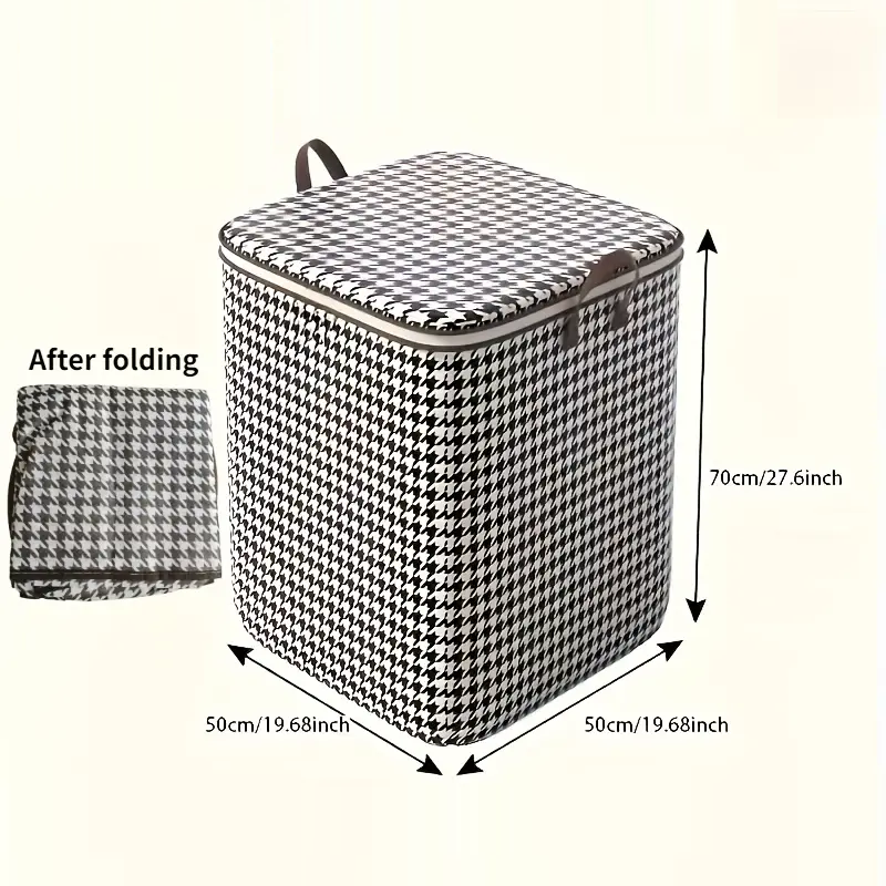 Foldable Bedroom Storage Box - Clothes and Quilt Organizer Dustproof Bag #1 - klmarket.uk
