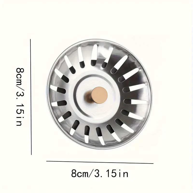 Kitchen Sink Strainer Food Catcher and Stopper - klmarket.uk
