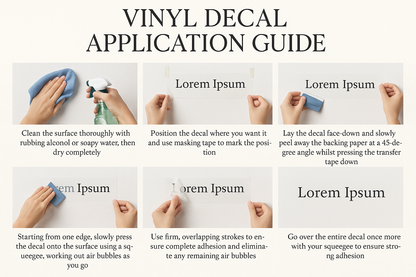 Improved Vinyl Decal Application Guide