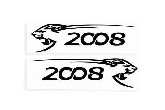2008 Lion Car Mirror Sticker - Bumper Window Tailgate Vinyl Decal - klmarket.uk