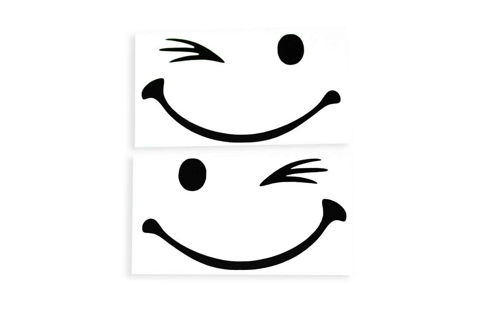 2x Wink Blinking Eyes Car Stickers Mirror Bumper Tailgate Window Vinyl Decals #1 - klmarket.uk