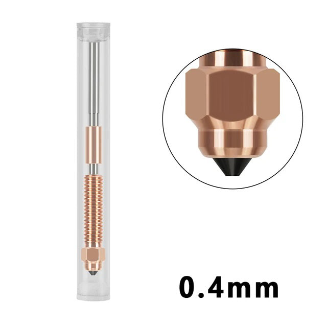 0.4mm Nozzle Quick-Swap Nozzle for Creality K1C K1 Max 3D Printer BLACK