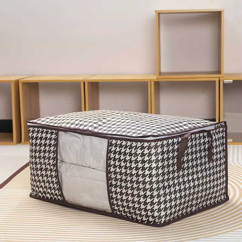 Foldable Bedroom Storage Box - Clothes and Quilt Organizer Dustproof Bag #2