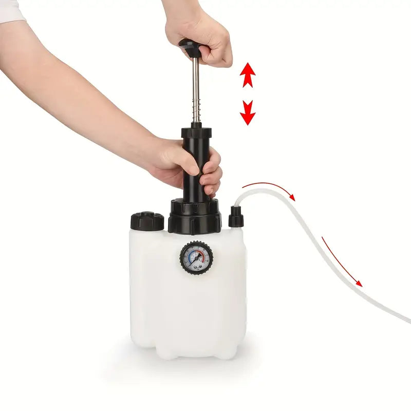 Brake System And Clutch Bleeding Device Kit Fluid Pressure Bleeder Bleed Tool 3L