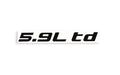 5.9 td Sticker Badge V8 SUV 4x4 Van Car Bumper & Window Vinyl Decal - klmarket.uk