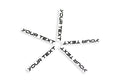 5x Personalised Alloy Wheel Stickers Car Van 4x4 SUV Vinyl Decals Adhesive - klmarket.uk