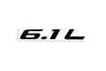6.1L Bumper Sticker V8 Engine SUV 4x4 Van Car Window Vinyl - klmarket.uk