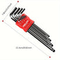 Hex Key Wrench Set, Multifunctional Allen Key Set 9pcs