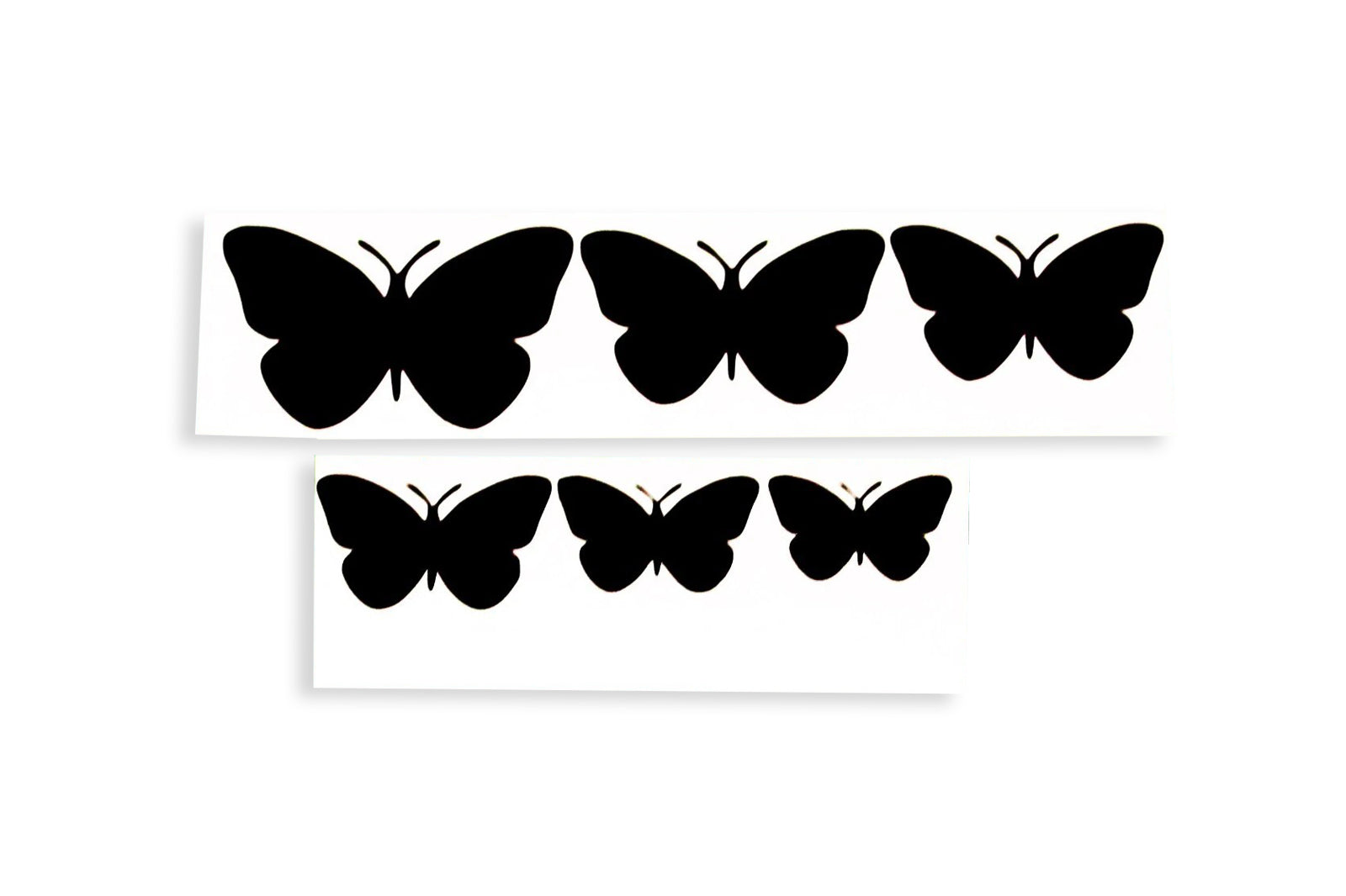 6x SMALL Butterflies Wall Laptop Car Stickers - Window Vinyl Decals #2 - klmarket.uk