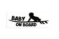 Baby On Board Van Car Tailgate Window Sticker Vinyl Decal #1 - klmarket.uk