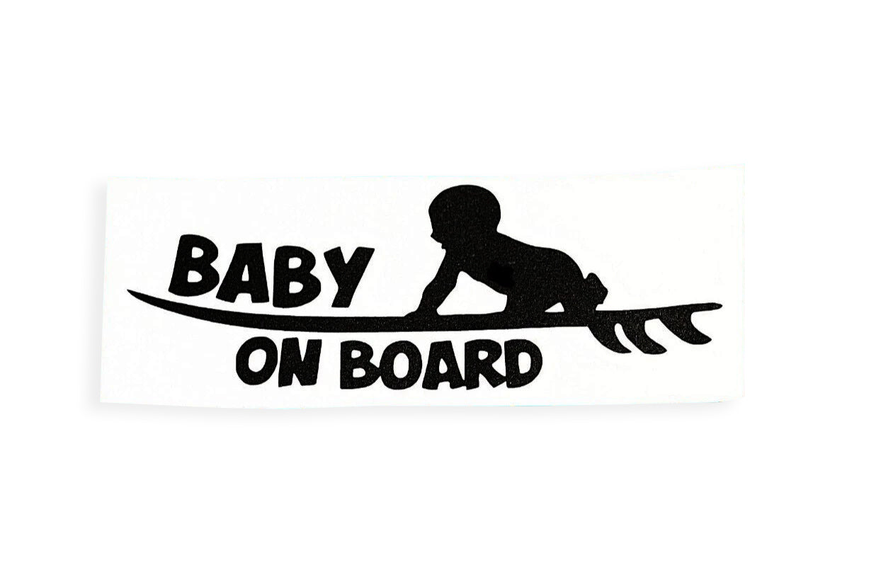 Baby On Board Van Car Tailgate Window Sticker Vinyl Decal #1 - klmarket.uk
