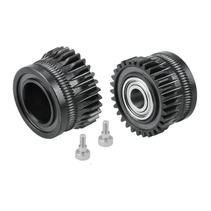K1/K1C Filament Extruder Gear Set for Creality printer in black