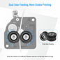 K1/K1C Filament Extruder Gear Set for Creality printer in black