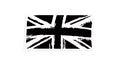 Black Vintage Union Jack Flag Bumper Sticker Window Tailgate Vinyl Decal #3 - klmarket.uk