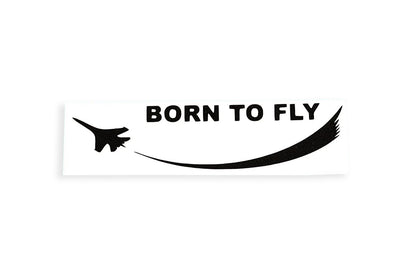 Born To Fly SMALL Bumper Sticker Window Vinyl Decal - klmarket.uk