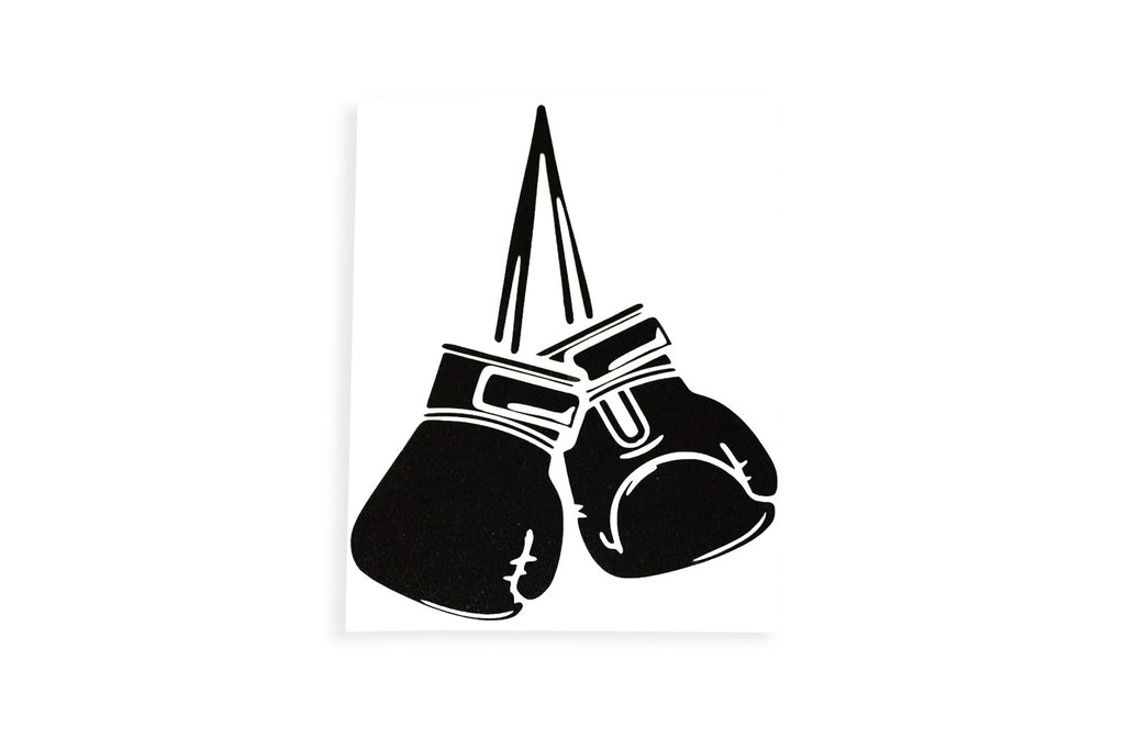Boxing Gloves Bumper Sticker Wall Laptop Window Vinyl Decal #1 - klmarket.uk