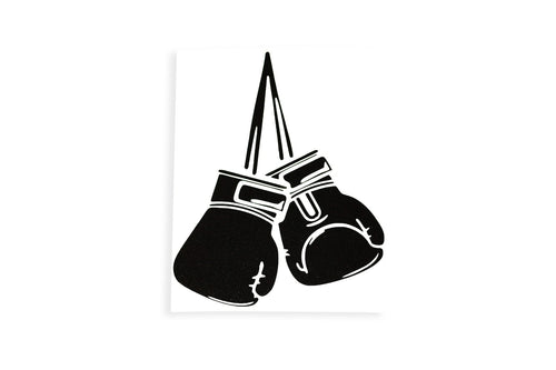 Boxing Gloves Bumper Sticker Wall Laptop Window Vinyl Decal #1 - klmarket.uk