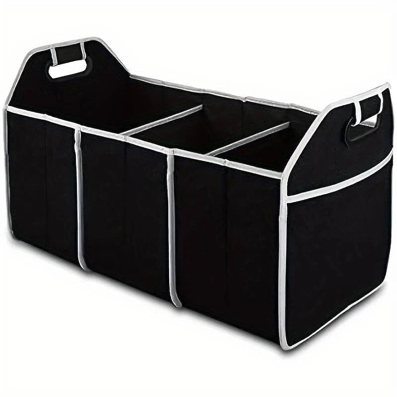 Car Trunk Organizer Black Storage Box For Car And Truck - klmarket.uk