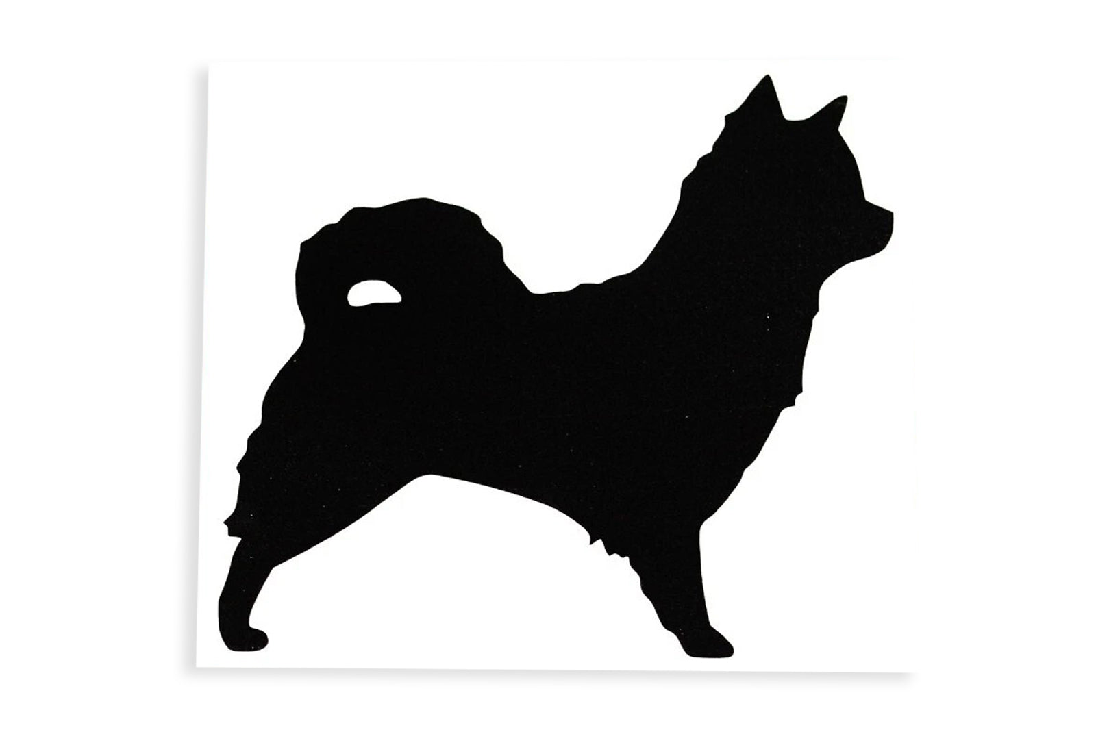 Chihuahua Dog Silhouette Bumper Sticker Small Vinyl Decal - klmarket.uk