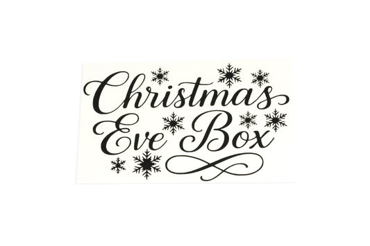 Christmas Eve Box Sticker Vinyl Decal Adhesive #3 - klmarket.uk