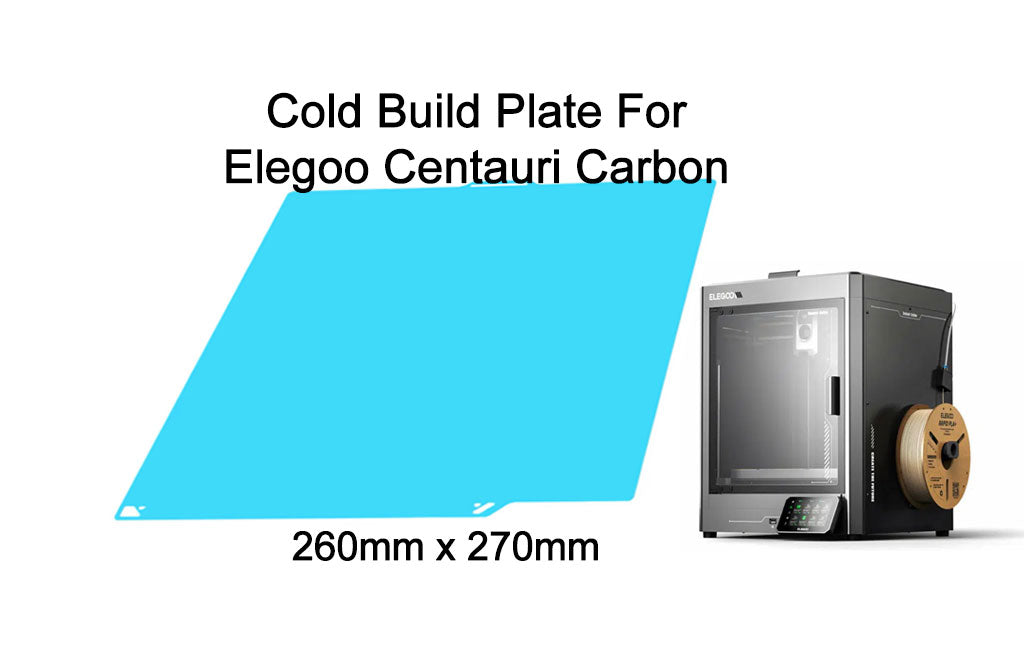 Cold Build Plate For Elegoo Centauri Carbon Two Sided - klmarket.uk