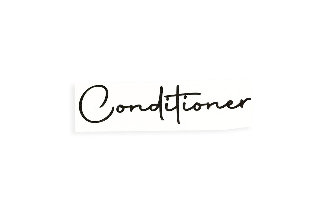 Shampoo Body Wash Conditioner Stickers Refillable Bottle Decals - klmarket.uk