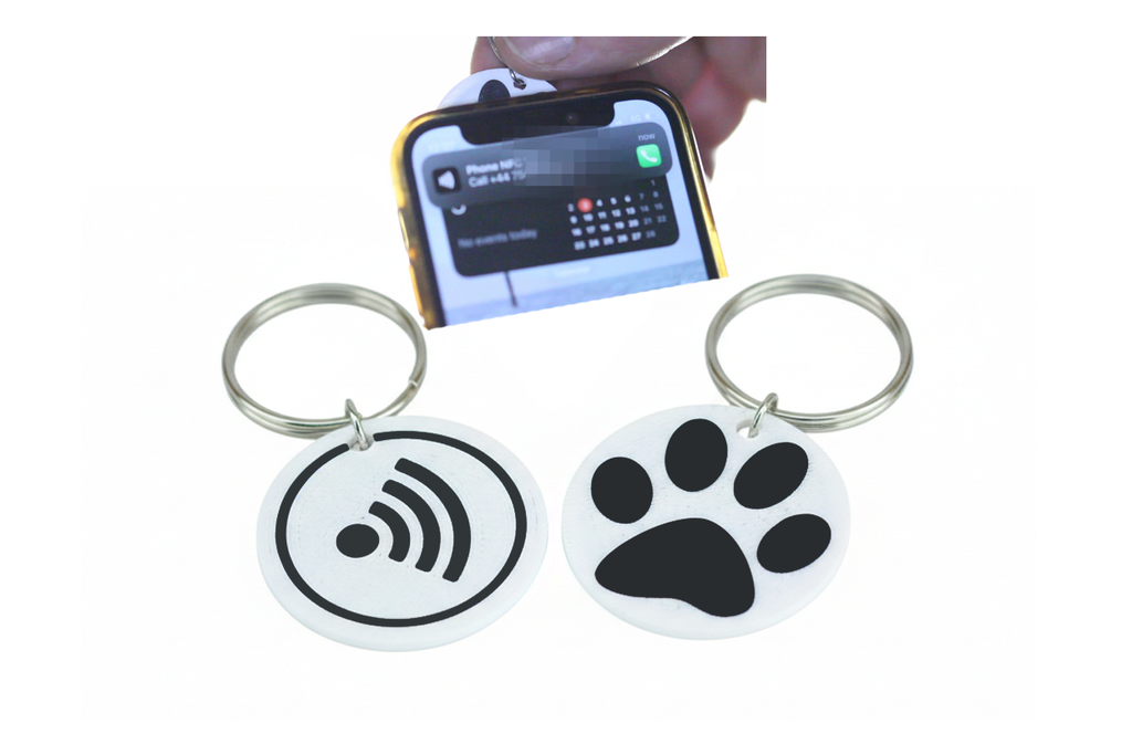 Dog Cat Tag Pendant With Built in Your Phone Number - klmarket.uk
