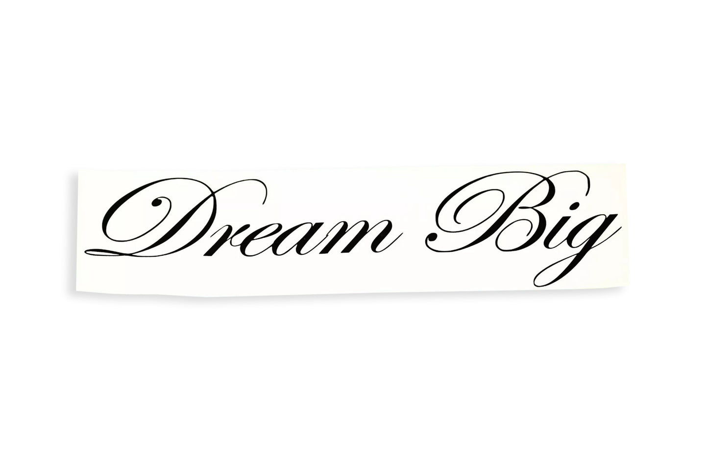Dream Big Bumper Sticker Car SUV Caravan Camper Van Decal - klmarket.uk