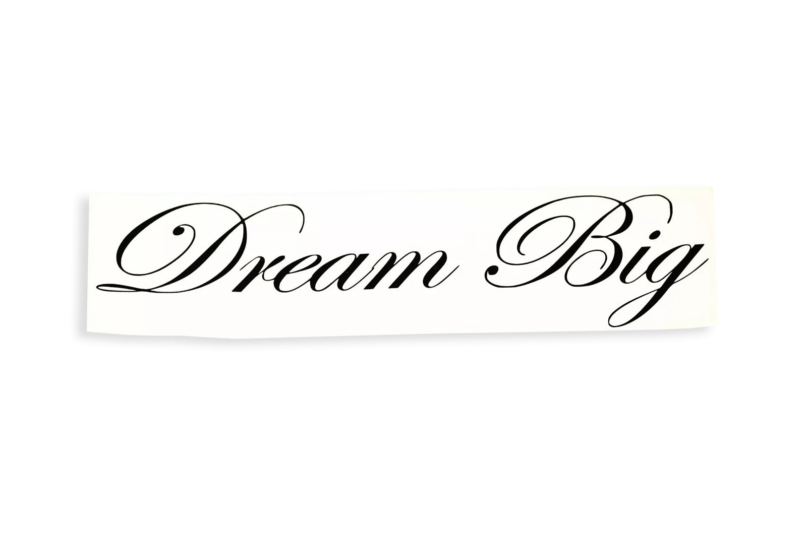 Dream Big Bumper Sticker Car SUV Caravan Camper Van Decal - klmarket.uk