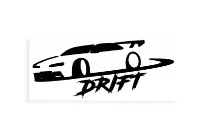 Drift Drifting Car Bumper Sticker - Window Tailgate Vinyl Decal - klmarket.uk