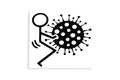 F IT Virus Car Laptop Sticker - Bumper Window Tailgate Vinyl Decal - klmarket.uk