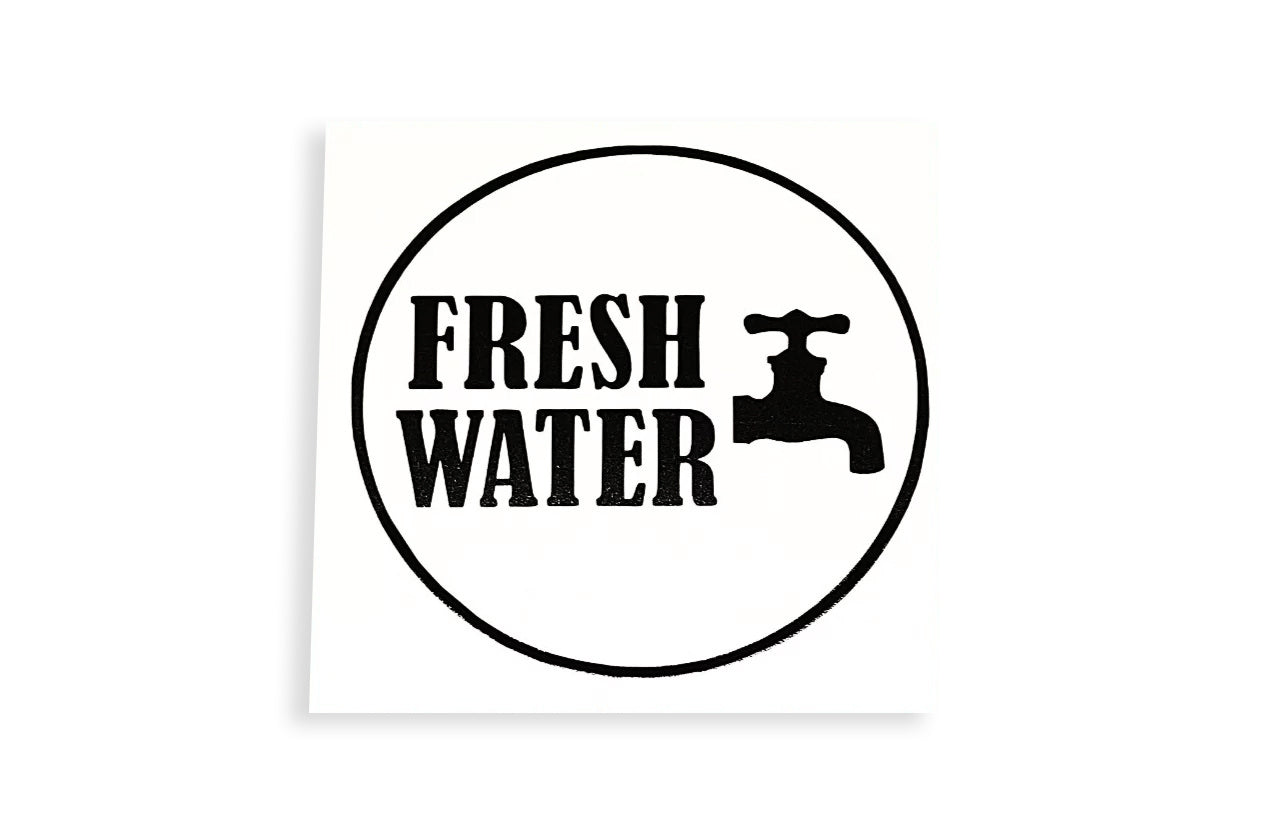 Fresh Drinking Water Filler Location Wall Sticker - Small Vinyl Decal Adhesive - klmarket.uk