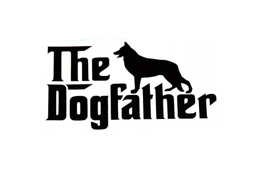 Funny The Dog Father Car Bumper Sticker - Window Tailgate Vinyl Decal  - klmarket.uk