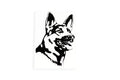 German Shepperd Wall Laptop Car Tailgate Window Sticker Vinyl Decal - klmarket.uk