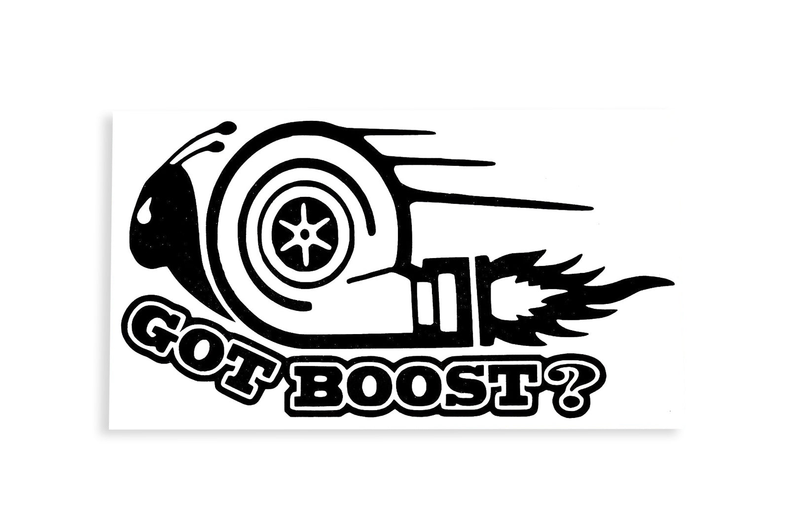 Got Boost? Bumper Sticker Window Tailgate Funny Turbo Vinyl Decal Adhesive - klmarket.uk
