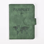 Passport Cover Holder Travel Case Protector With Clip - klmarket.uk