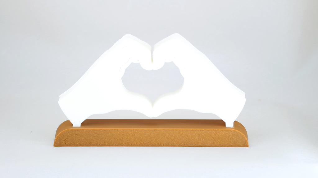 Heart Hand Sign Love Gesture Home Desk Décor - klmarket.uk
