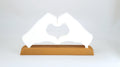 Heart Hand Sign Love Gesture Home Desk Décor - klmarket.uk