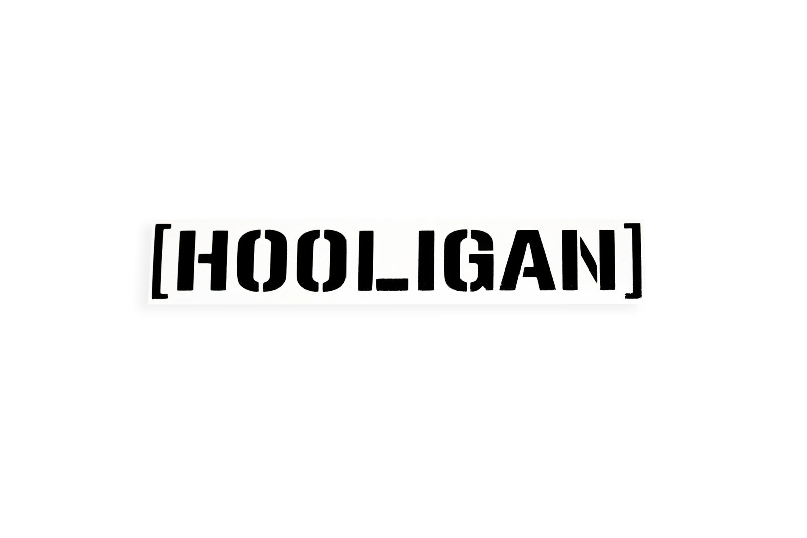 Hooligan Funny Bumper Sticker Badge Tailgate Window Waterproof Vinyl Decal - klmarket.uk