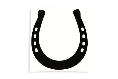 Horseshoe Car Van SUV Bumper Trailer Sticker Vinyl Decal - klmarket.uk