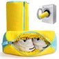Washing Shoes Bag Shoe Protector Fluffy fibbers Polyester YELLOW - klmarket.uk