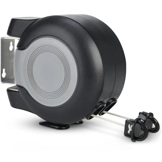 Wall-Mounted Dual Retractable Rope, Heavy-Duty Laundry Drying Line - klmarket.uk