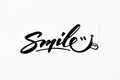 Smile Funny Text Car Camper Van Bumper Sticker Vinyl Decal - klmarket.uk