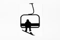Snowboarder on a ski lift Car Bumper Window Sticker Vinyl Decal - klmarket.uk