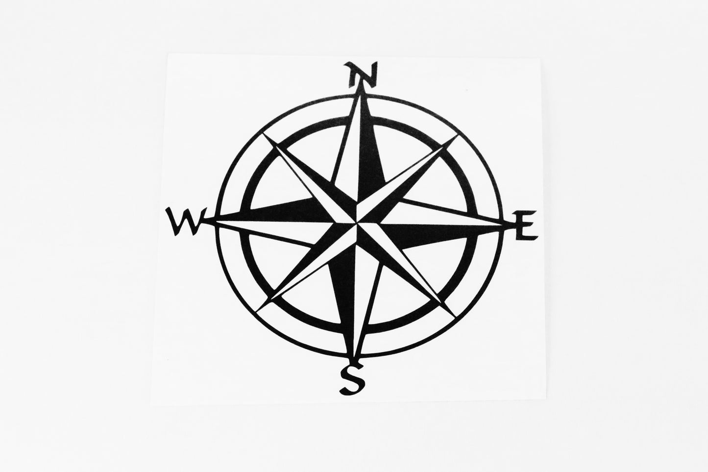 Compass Adventure Sticker Car Camper Van Motorhome Vinyl Decal - klmarket.uk