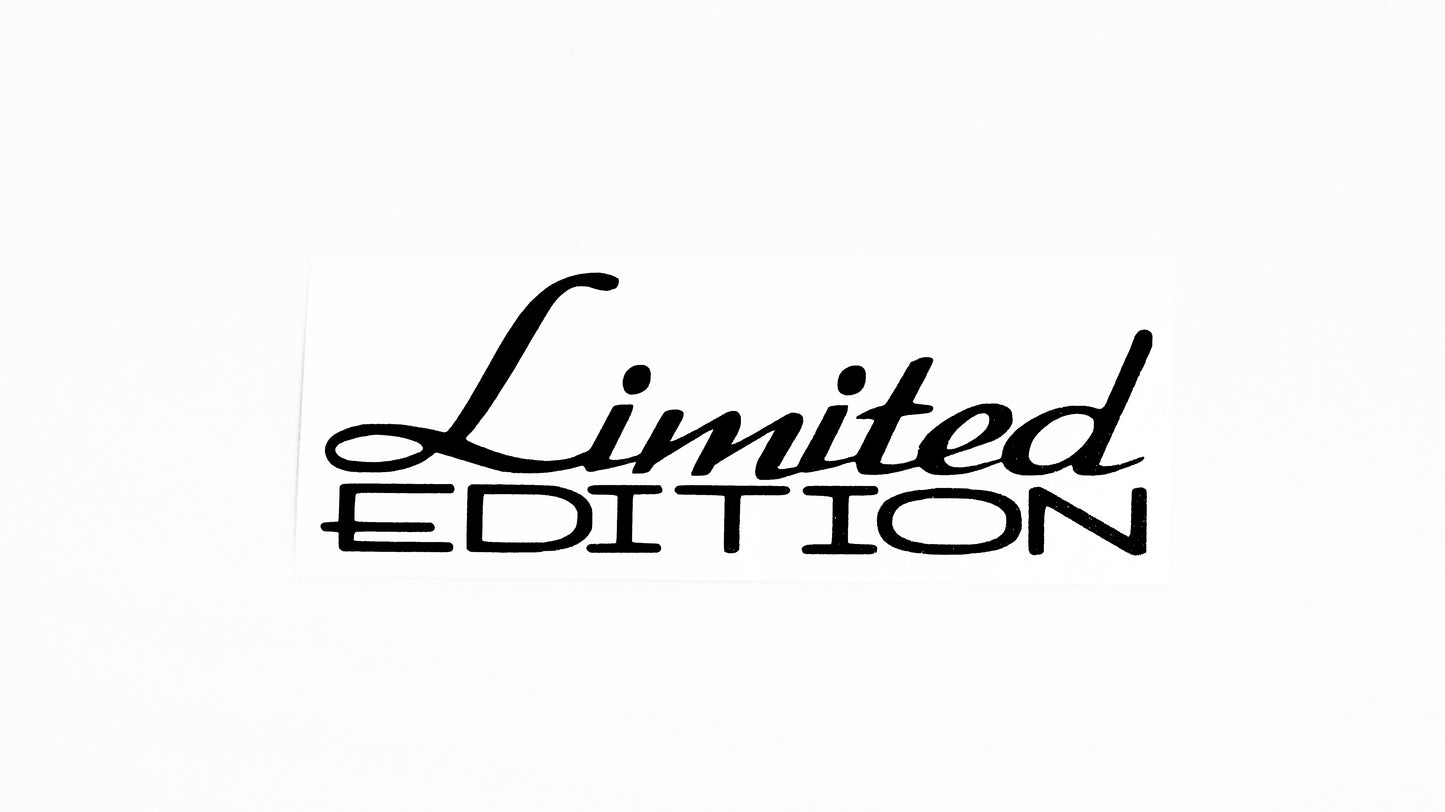 Limited Edition Car Bumper Tailgate Window Sticker Vinyl Decal #4 - klmarket.uk