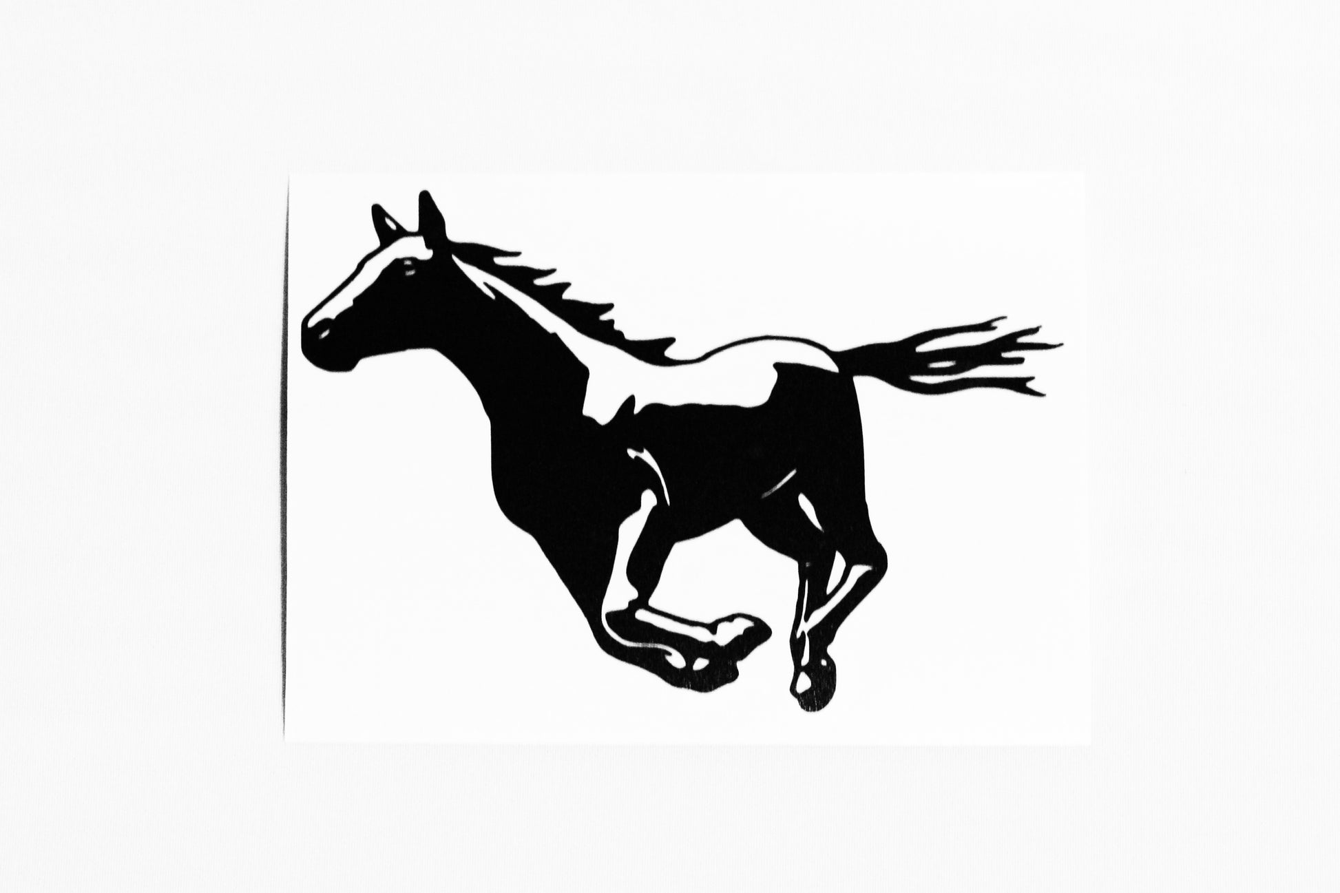 Running Horse Car Bumper Van Trailer Sticker Wall Vinyl Decal - klmarket.uk